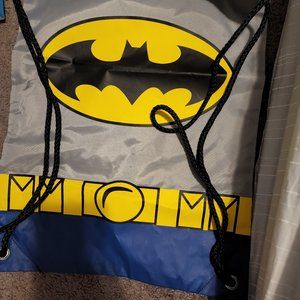 batman drawstring backpack